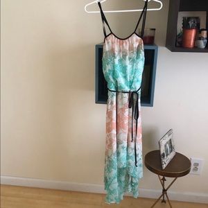 bisou bisou butterfly high low dress-Size 6